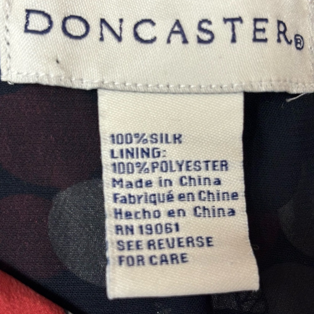 Doncaster Silk Top with Polka Dot Design - Picture 5 of 6